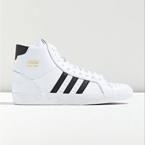 Adidas White and Black High-Tops